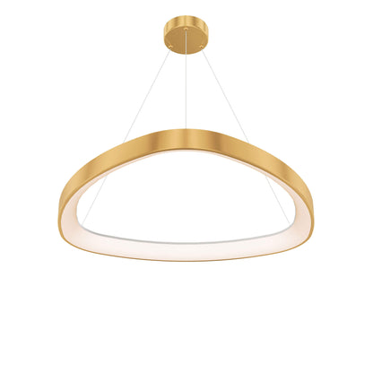 DALS Lighting Pyra 34 Inch 5CCT LED Triangle Pendant