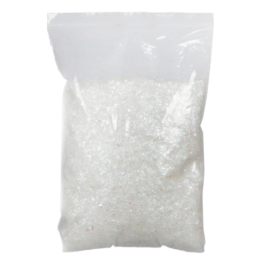 Vickerman Mixed White and Pink Iridescent Artificial Scatterflakes 16 oz Bag