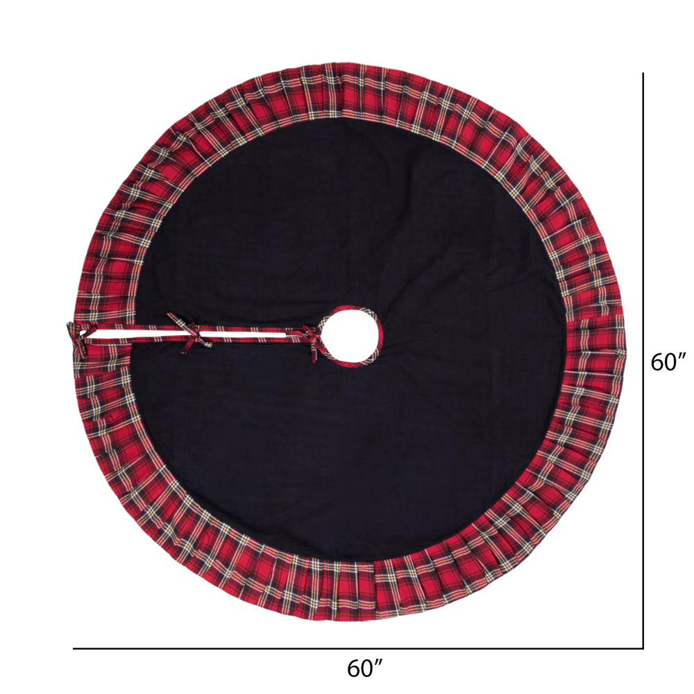 Vickerman Decorative 60" Scotsman Collection Christmas Tree Skirt