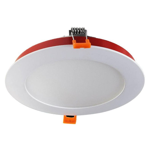 Westgate 4In Fire-Rated Slim Recessed Light 27/30/35/40/50K , Residential Lighting, 9W, 630 Lumens, 27K/30K/35K/40K/50K, White Finish, TRIAC 10-100%