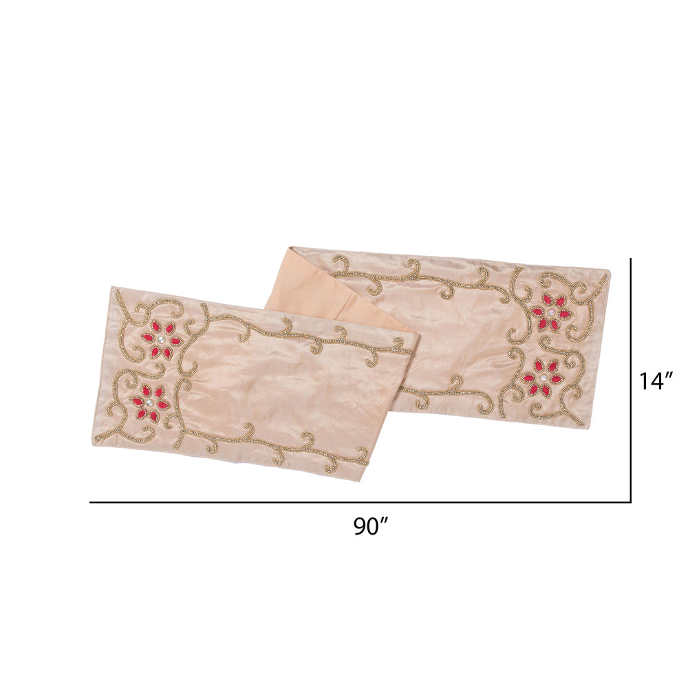 Vickerman Decorative 14" x 90" Regal Collection Table Runner