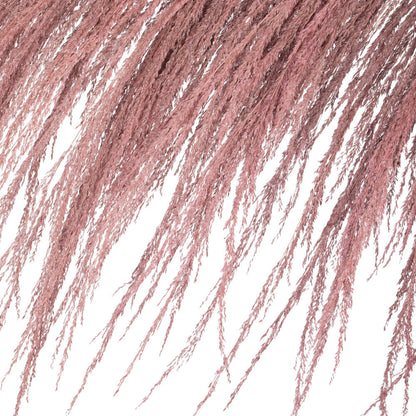 Vickerman 60-72" Dusty Rose Uva Palm Spray standing between 60 to 72 inches tall. Pack of 10.