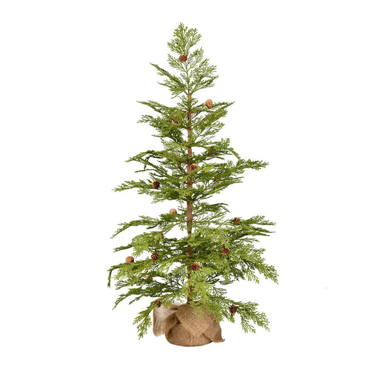 Vickerman 36" Cedar Pine Artificial Christmas Tree Unlit