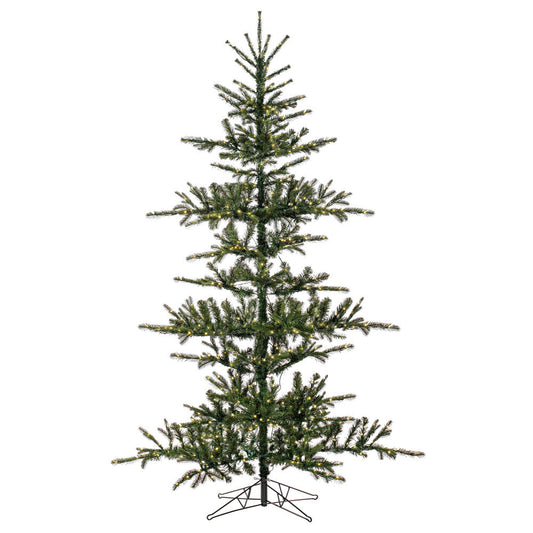 Vickerman 9' x 65" Yukon Display Artificial Christmas Tree with Warm White LED Lights.