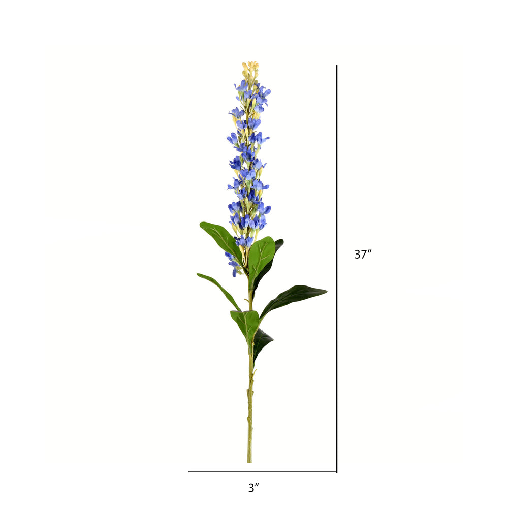 Vickerman 37" Artificial Blue Hyacinth Stem Set of 3