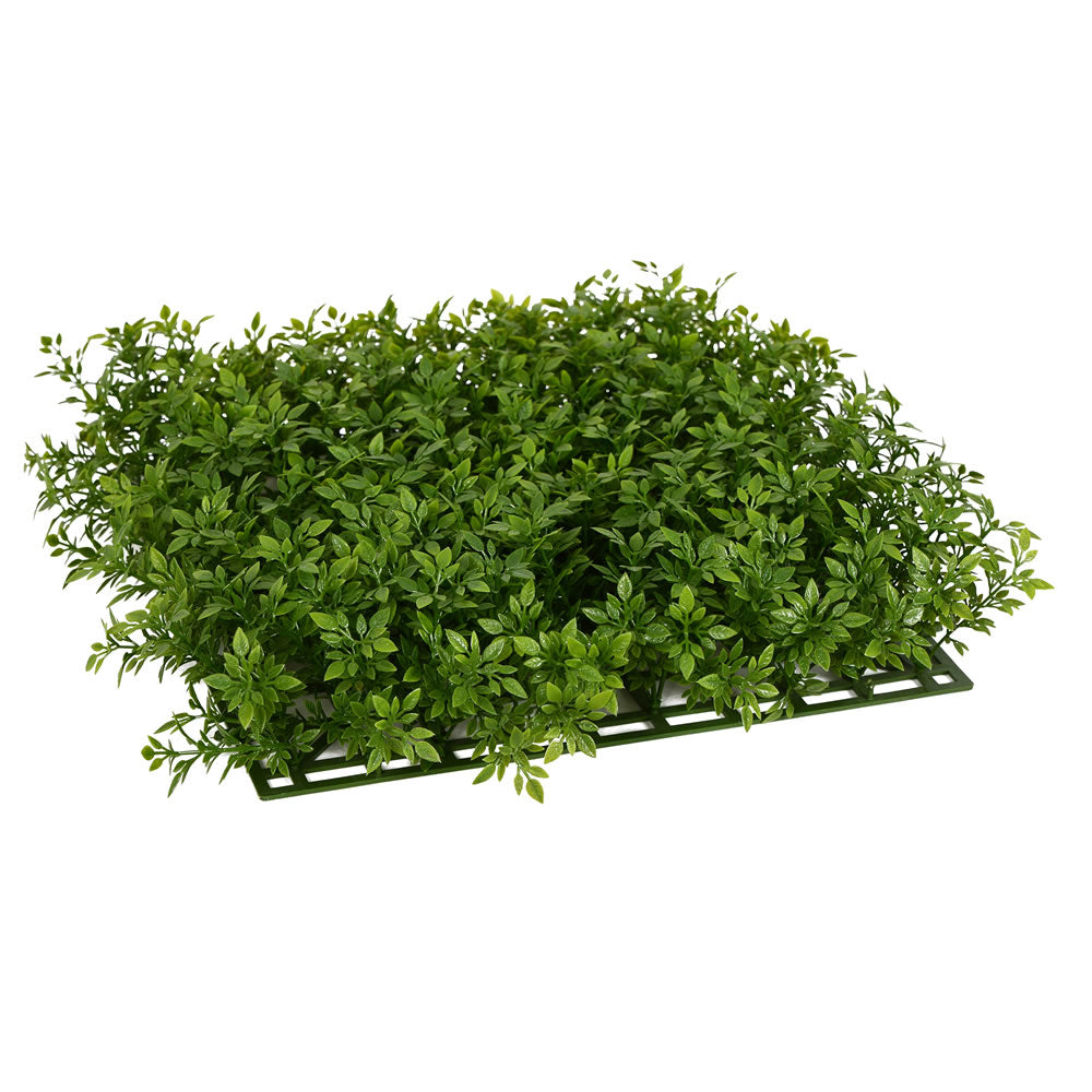Vickerman 11" Artificial Green UV Coated Mini Leaf Matt Pack of 2