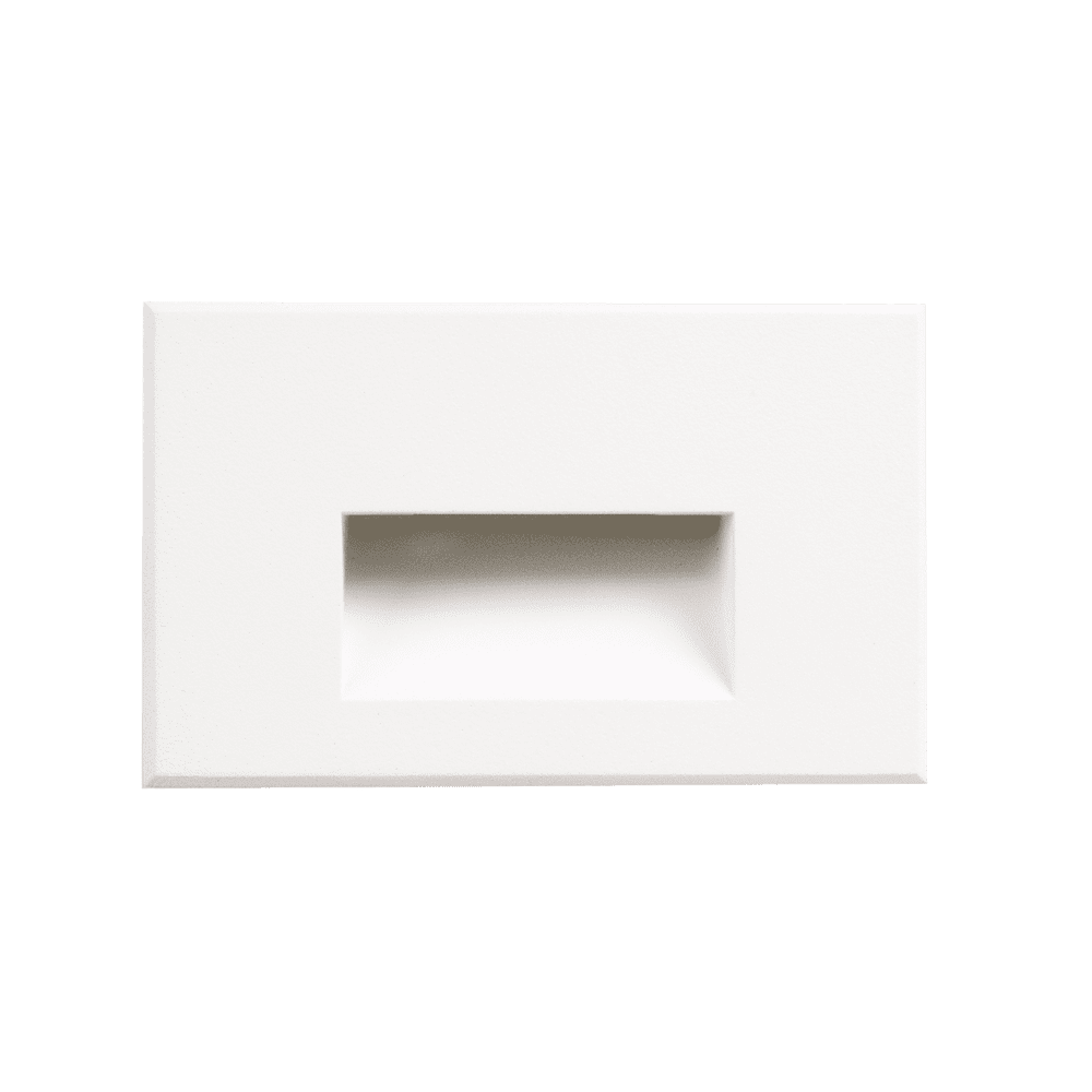 Goodlite LED Horizontal White Step Light, Going In 2-4 Junction Box, For Indoor Or Outside Use, Selectable Cct 27,30,35,41,50K