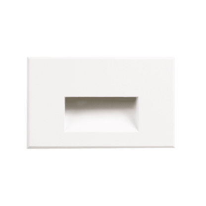 Goodlite LED Horizontal White Step Light, Going In 2-4 Junction Box, For Indoor Or Outside Use, Selectable Cct 27,30,35,41,50K