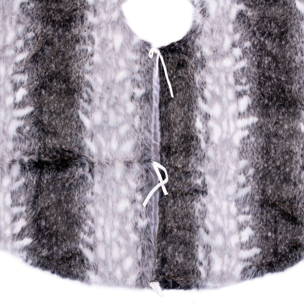 Vickerman 60" Arctic Faux Fur Tree Skirt