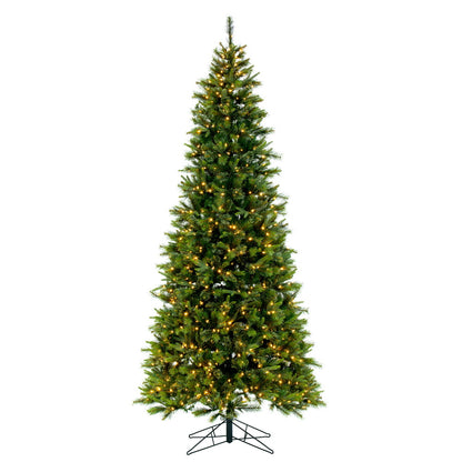 Vickerman 9.5' Cashmere Slim Artificial Christmas Tree Warm White Dura-Lit® LED Lights