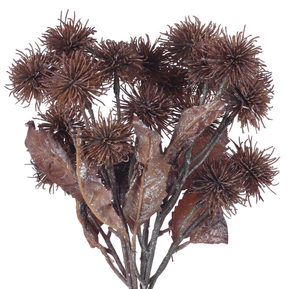 Vickerman 15" Mocha Artificial Earth Flower 2 per bag.