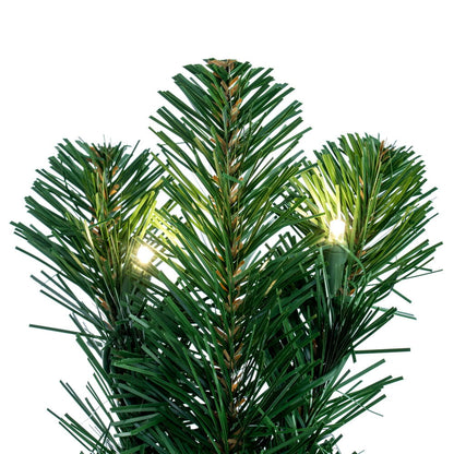 Vickerman 50' Grand Teton Artificial Christmas Garland Warm White LED Mini Lights