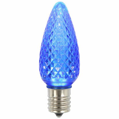 Vickerman C9 LED Blue Faceted Twinkle  Replacement Bulb bag of 25