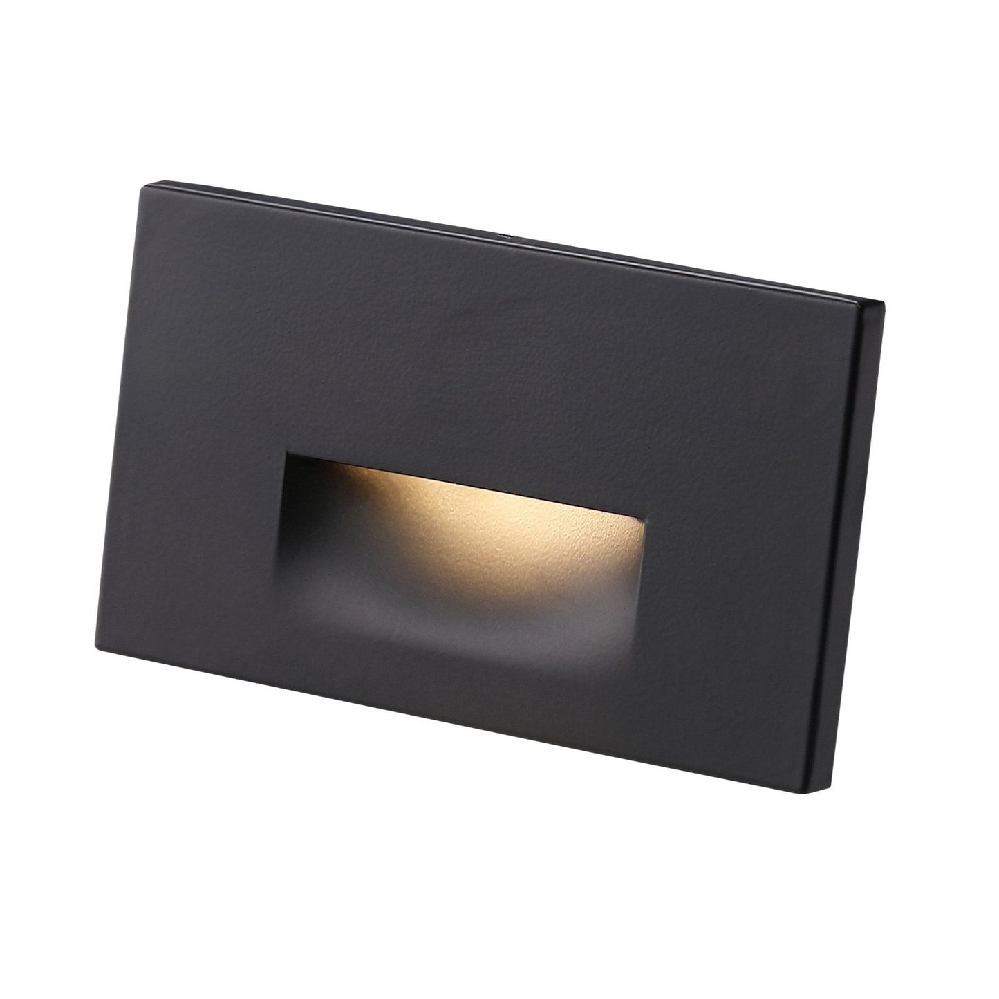 ASD Lighting LED Step Light Horizontal 3W 120V CCT Selectable 3000/4000/5000K Dimmable Oil Rubbed Bronze ETL 4pack