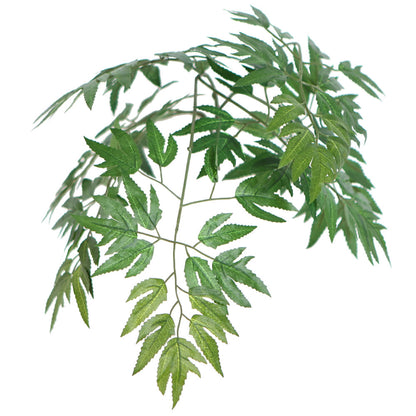 Vickerman 4' Artificial Ming Aralia Extra Full Bush Black Plastic Pot.