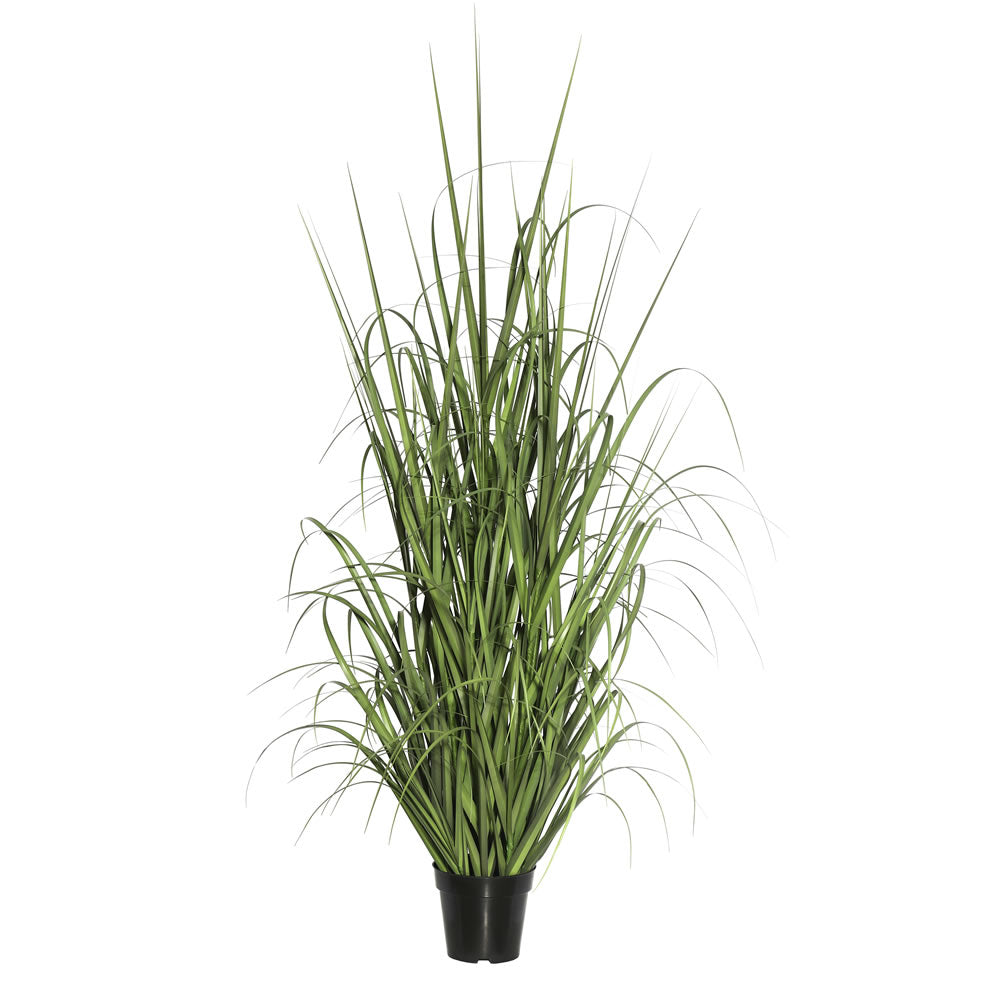 Vickerman 60" Artificial Green Potted Ryegrass.