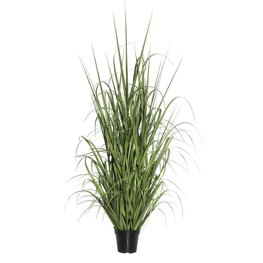 Vickerman 60" Artificial Green Potted Ryegrass.