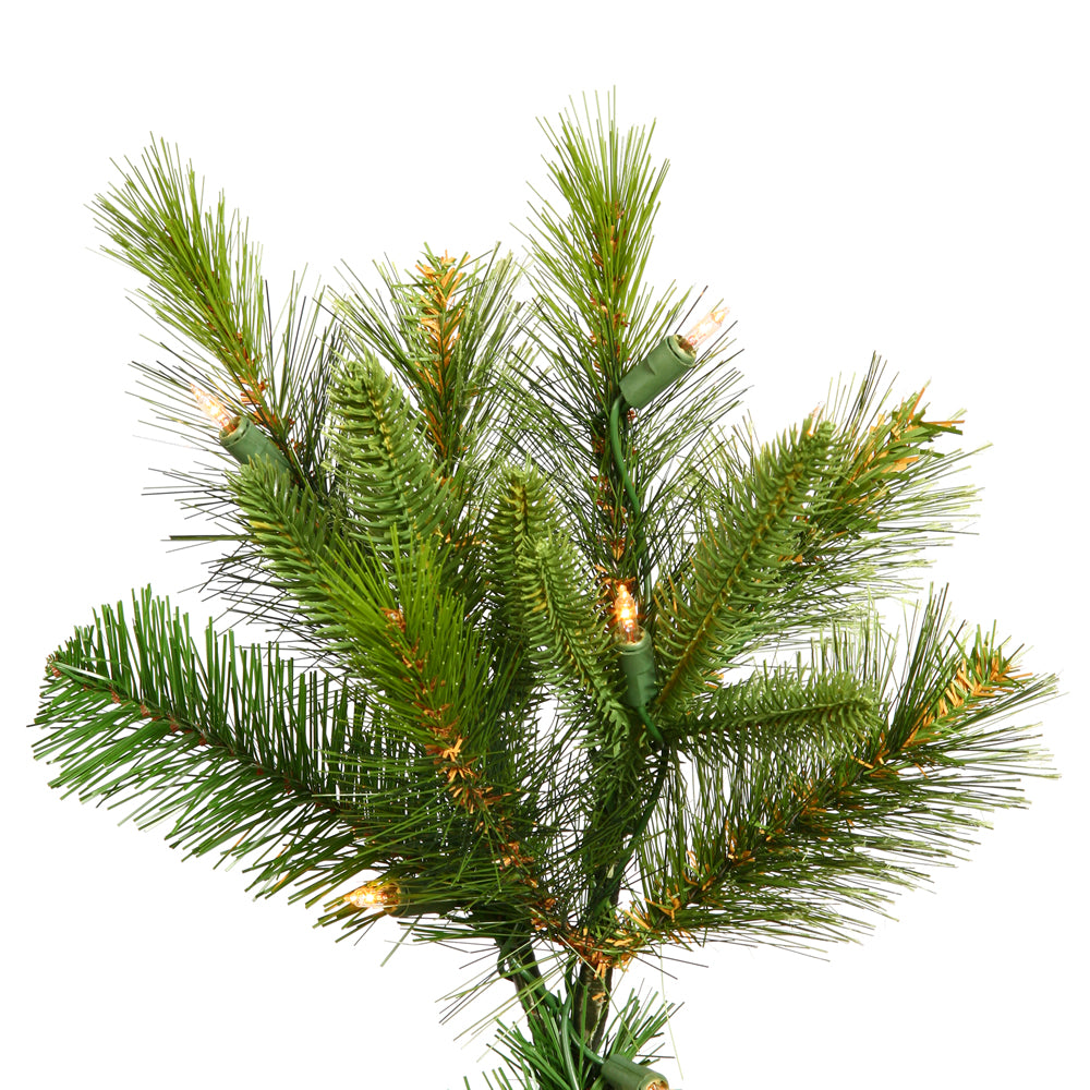 Vickerman 7.5' Cashmere Pine Artificial Christmas Tree Clear Dura-Lit® Lights