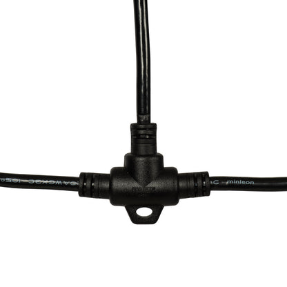 Vickerman 12" T-way connector (9 amps for the main cord 6 amps for the drops)