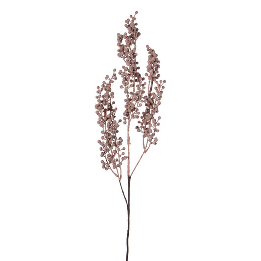 Vickerman 25" Light Brown Artificial Dry Wild Berry Spray 2 per bag.
