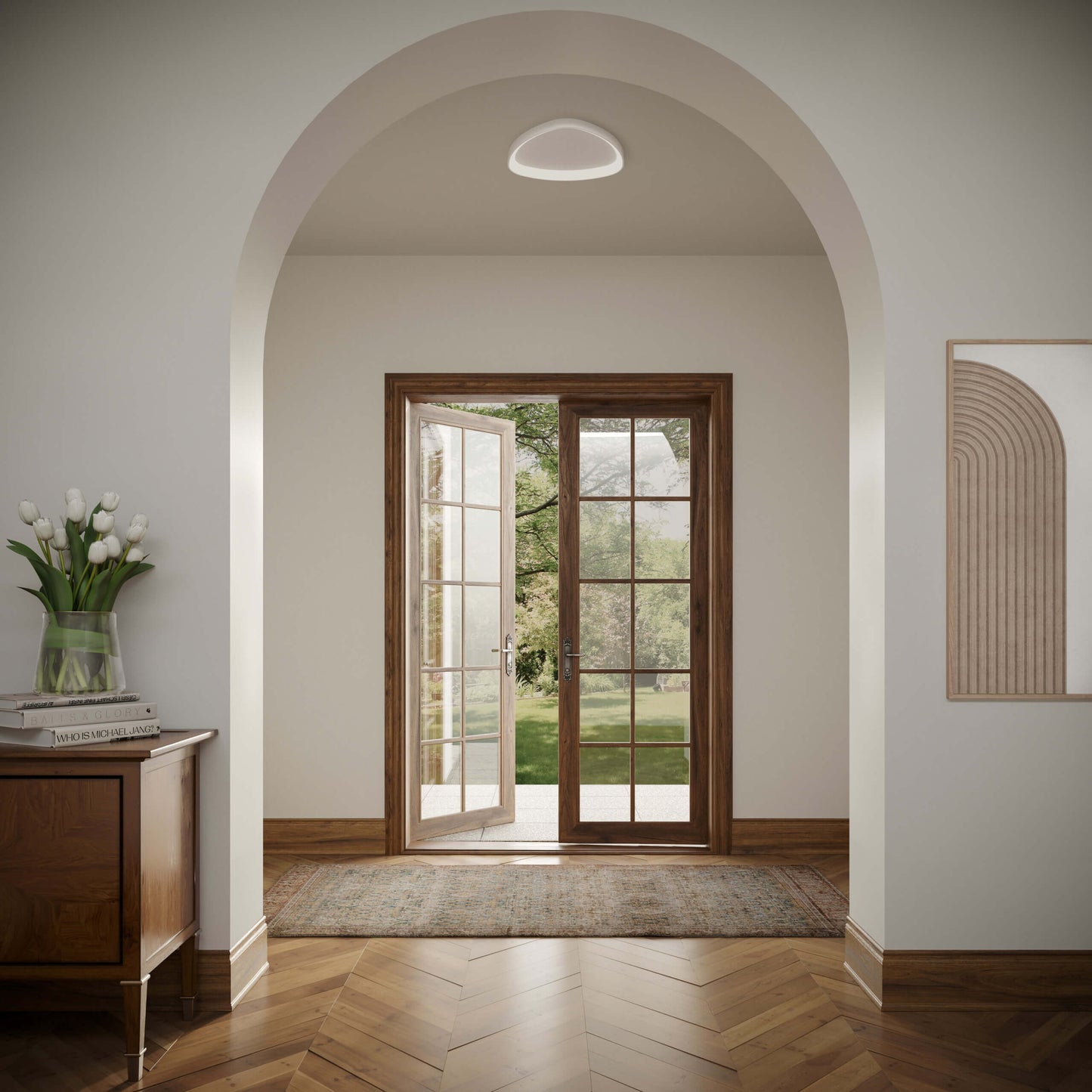 DALS Lighting Pyra 22 Inch 5CCT LED Flush Mount