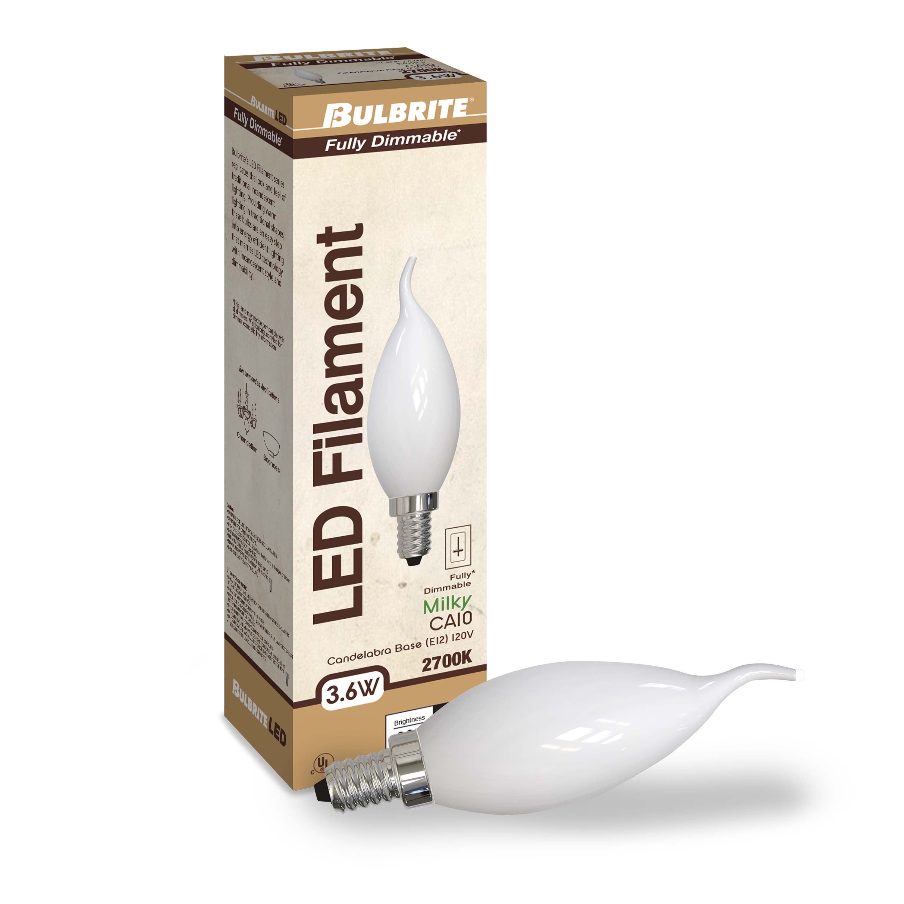 Bulbrite 776942 LED Filament Bulb - Thumbnail 2
