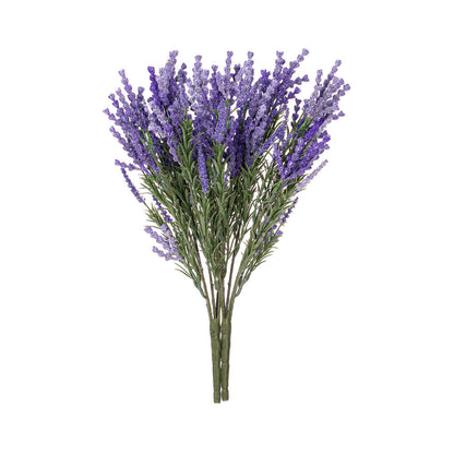 Vickerman 19" Purple Artificial Lavender Bush 2 per bag.