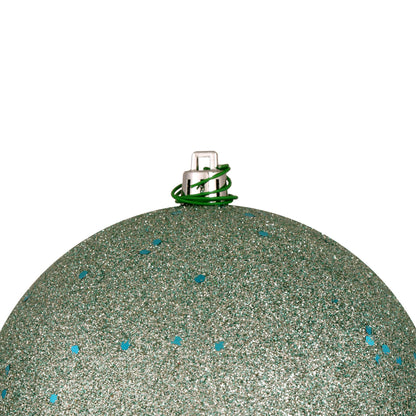 Vickerman 8" Frosty Mint Sequin Ball Ornament