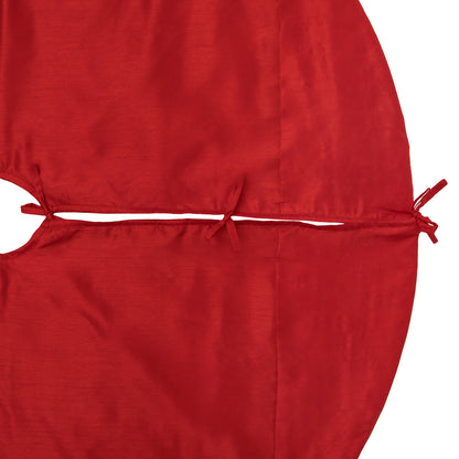 Vickerman 52" Red Beaded Candy Cane Christmas Tree skirt