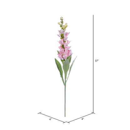 Vickerman 36" Artificial Pink Foxglove Stem