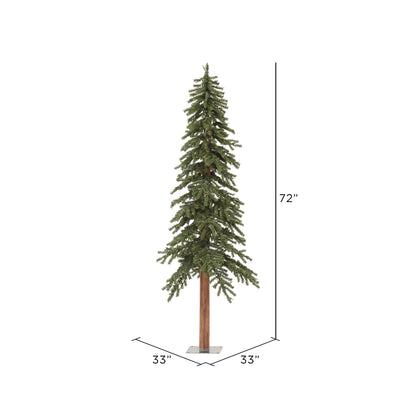 Vickerman 6' Natural Alpine Artificial Christmas Tree Unlit