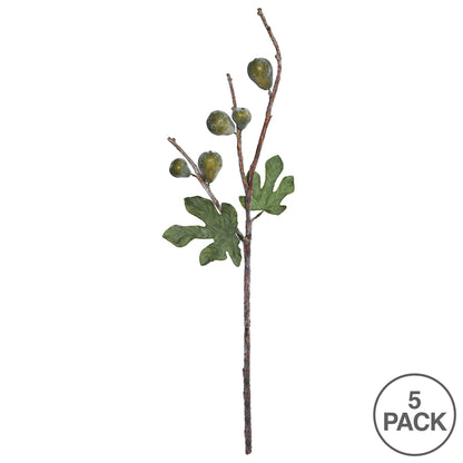 Vickerman 29" Artificial Green Fig Spray.