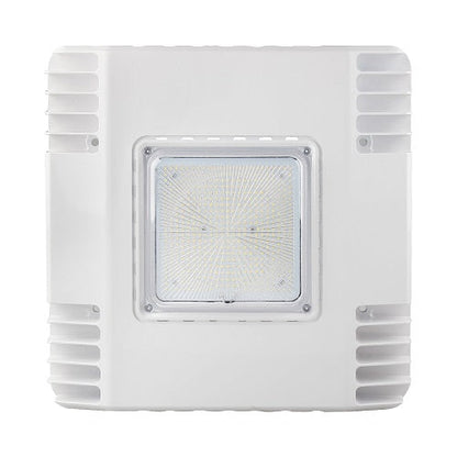 Euri Lighting ECS-150W1050 Commercial LED 150-Watt Square Canopy Light Waterproof IP65 Protection Dimmable