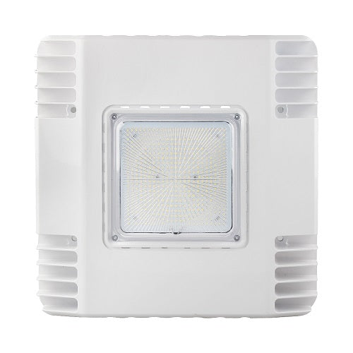 Euri Lighting ECS-150W1050 Commercial LED 150-Watt Square Canopy Light Waterproof IP65 Protection Dimmable
