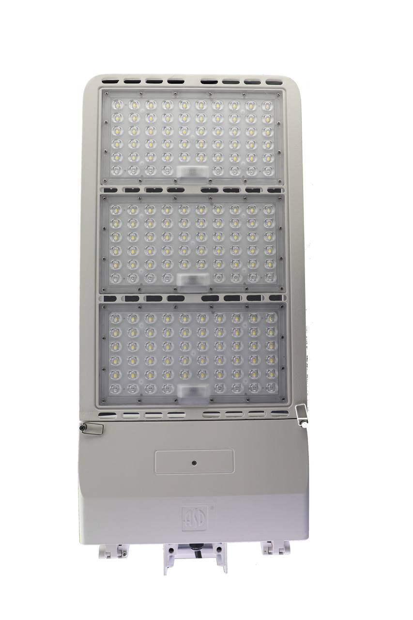 ASD Lighting LED Area Lights Series 2, 120-277V, 300W, 300W, 40200LM, 5000K, Silver Finish