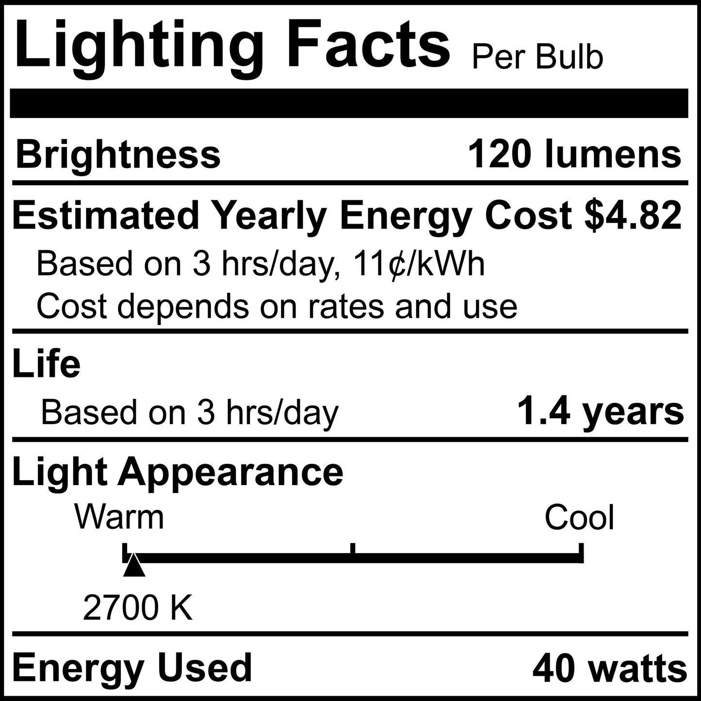 BULBRITE INCANDESCENT G25 MEDIUM SCREW (E26) 40W DIMMABLE LIGHT BULB 2700K/WARM WHITE HALF MIRROR 6PK (712334)