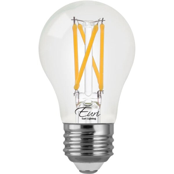 Euri Lighting VA15-3020e-4 Vintage LED 40-Watt Equivalent A15 Filament Lamp E26 Base Dimmable - 2700K - 4 Pack