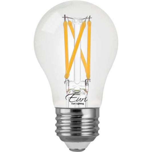 Euri Lighting VA15-3020e-4 Vintage LED 40-Watt Equivalent A15 Filament Lamp E26 Base Dimmable - 2700K - 4 Pack