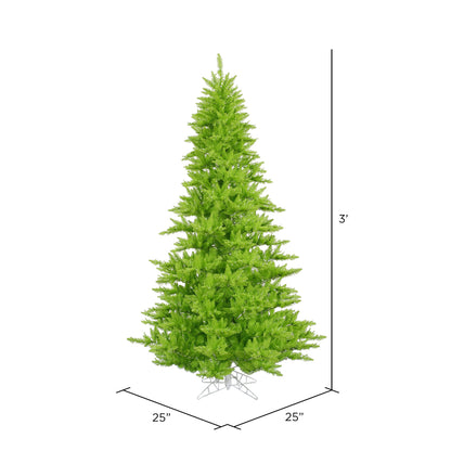 Vickerman 3' Lime Fir Artificial Christmas Tree Unlit