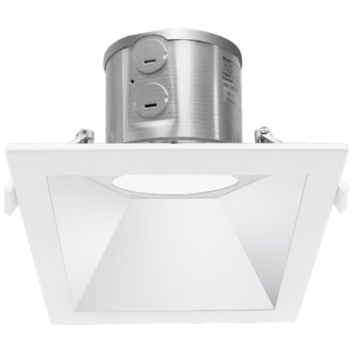 Westgate 6 LED Commercial Recessed Light, Commercial Indoor Lighting, 20W, 1600-1720 Lumens, 4000K, White Finish, 0~10V Dimmable