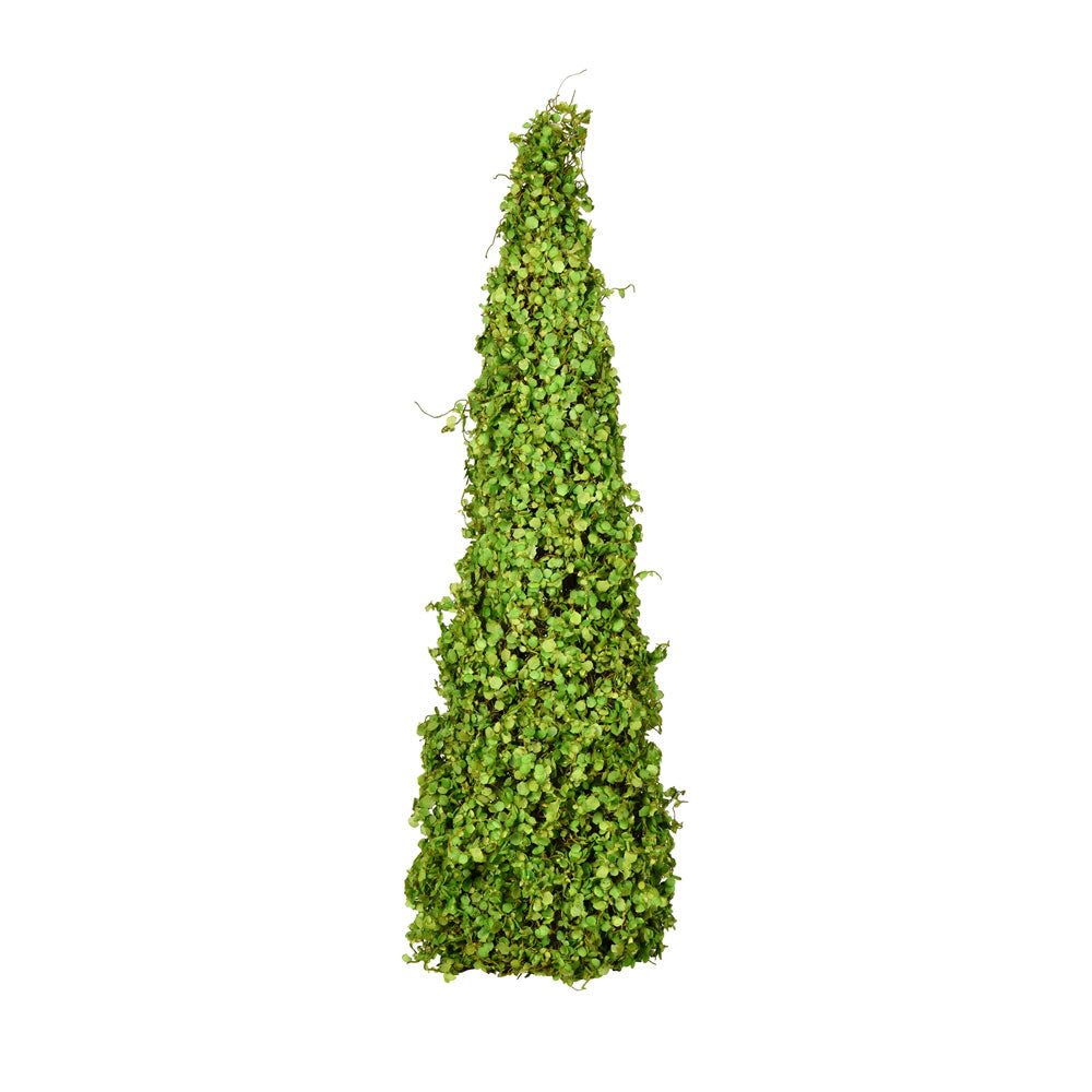 Vickerman 26'' Artificial Green Mini Leaves Cone.
