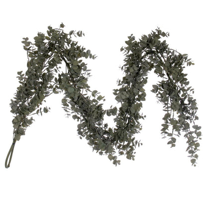Vickerman 64" Artificial Green Gray Eucalyptus Garland