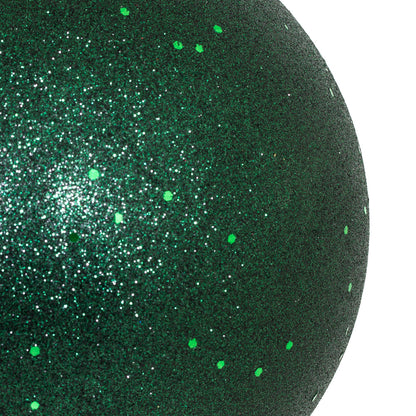 Vickerman 8" Midnight Green Sequin Ball Ornament