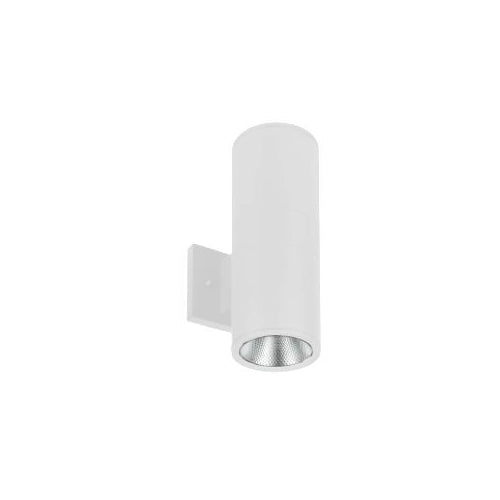 Westgate 4In Wall Cyl. U/D 2X15W 30K/40K/50K Dim. - White, Outdoor Lighting, 30W, 2400 Lumens, 3000K/4000K/5000K, White Finish, TRIAC Dimming