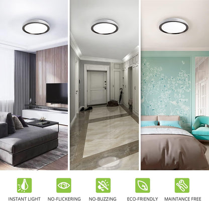ASD Lighting LED Flushmount Comfort Afina 20" 42W CCT Selectable 2700/3000/3500/4000/5000K Dimmable