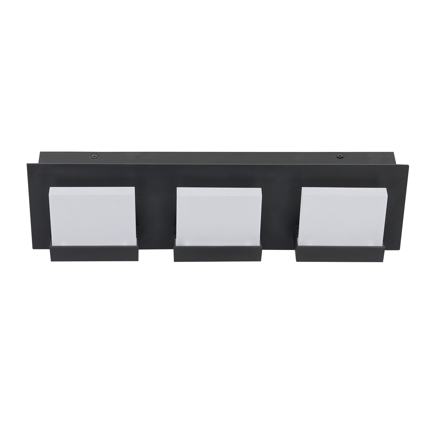 ASD Lighting LED Vanity 3-light 15W 120V CCT Selectable 3000/4000/5000K Dimmable Black ETL