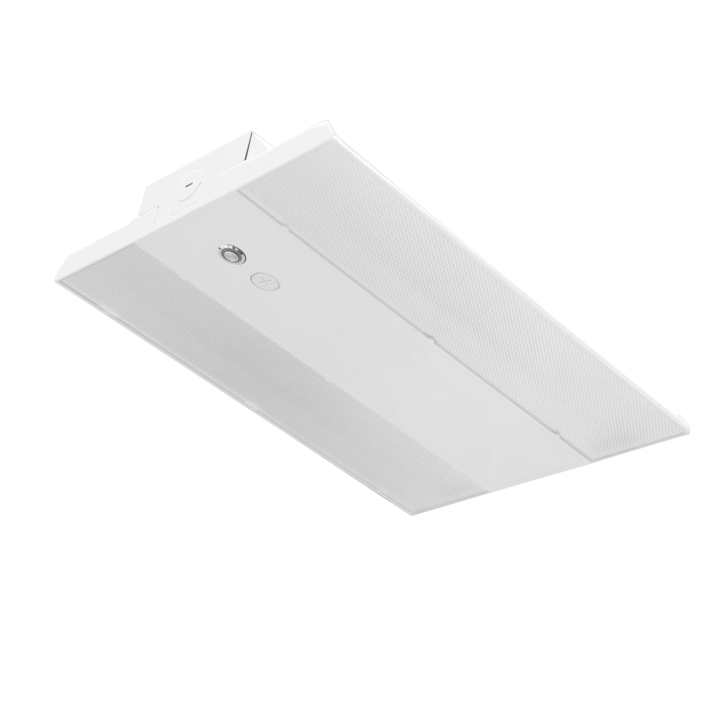 ASD Lighting Q-base LED Linear High Bay Power Adjustable 100/130/160W and CCT Selectable 3500/4000/5000K Dimmable with Battery back-up 20W UL DLC Premium