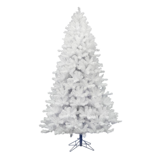 Vickerman 7.5' Crystal White Pine Artificial Christmas Tree Unlit