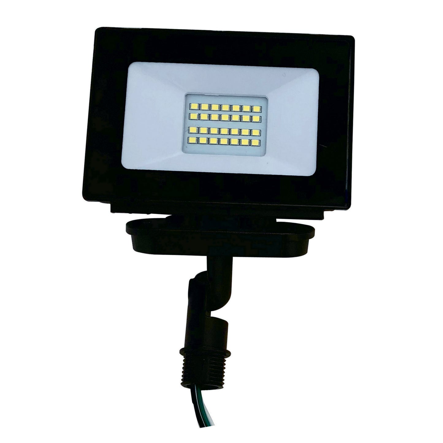 ASD Lighting LED SLIM Floodlight with arm 50W 3000K Black UL