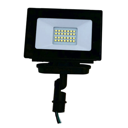 ASD Lighting LED SLIM Floodlight with arm 50W 3000K Black UL